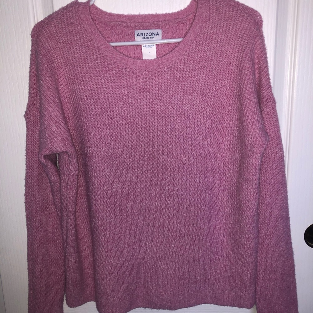 Pink Fuzzy Sweater